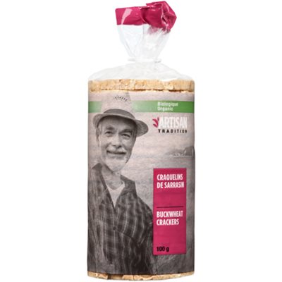 Artisan Tradition Buckwheat Crackers Organic 100 g