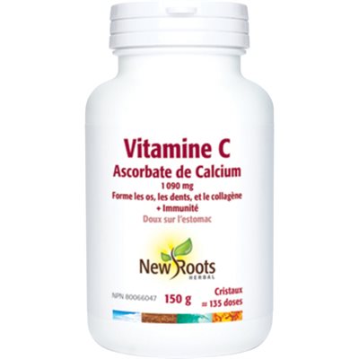 New Roots Vitamin C Calcium Ascorbate 150 g