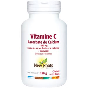 New Roots Vitamin C Calcium Ascorbate 150 g