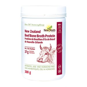 New Roots Protéine de Bouillon d'Os de Boeuf 300g