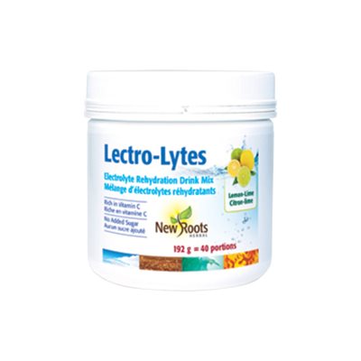 New Roots Lectro-Lytes Lemon€‘Lime 192 g = 40 portions