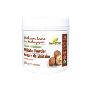 New Roots Shiitake Powder 100 g / 32 portions