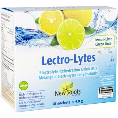 New Roots Herbal Lectro-Lytes Citron-Lime 30sachets