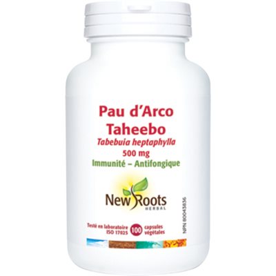 New Roots Pau d'Arco Taheebo 100 capsules