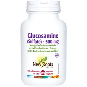 New Roots Glucosamine Sulfate 500 mg 300 capsules