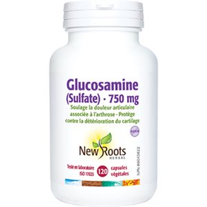 New Roots Glucosamine Sulfate 750 mg 120 capsules