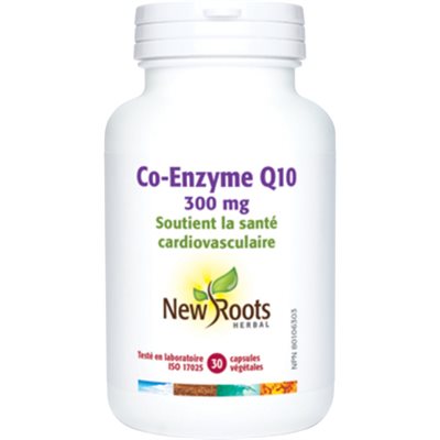 New Roots Co-Enzyme Q10 300 mg 30caps
