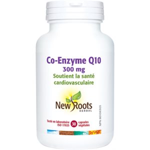 New Roots Co-Enzyme Q10 · 300 mg 30 capsules