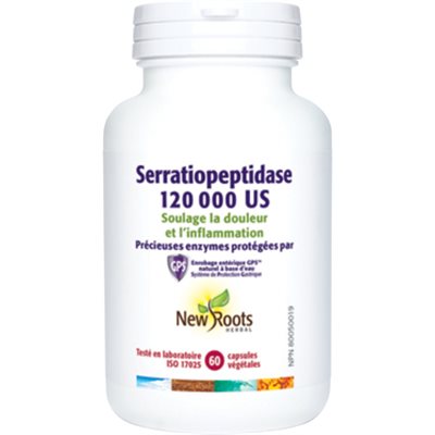 New Roots Serratiopeptidase 120Â 000Â US