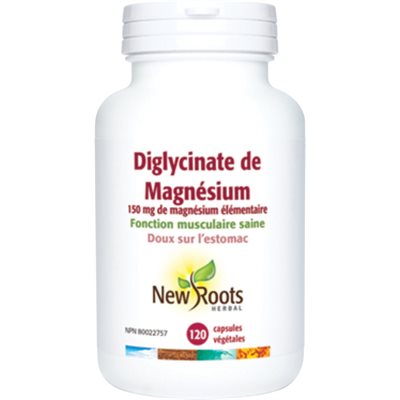 New Roots Magnesium Bisglycinate Plus 120caps