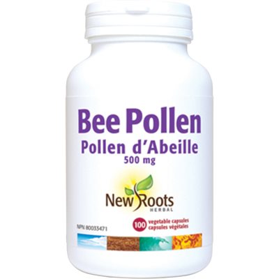 New Roots Bee Pollen 100 capsules