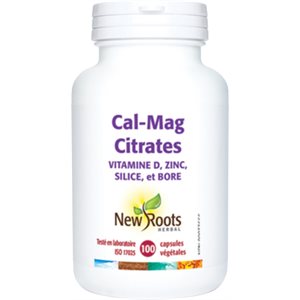 New Roots Cal-Mag Citrates 100 capsules