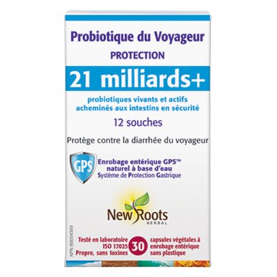 New Roots Travelers' Probiotic 30 capsules