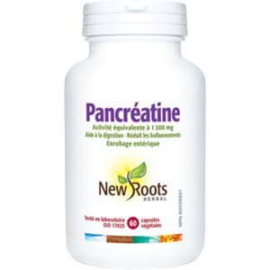 New Roots Pancréatine 60 caps