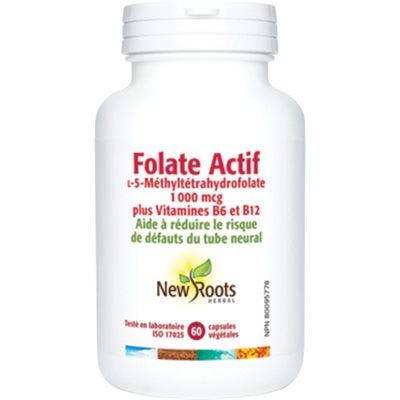 New Roots Active Folate 60 capsules
