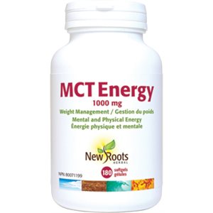 New Roots MCT Energy 180 softgels