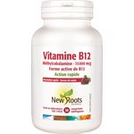 New Roots Herbal Vitamine B12 Méthylcobalamine · 15 000 Mcg 30tab sub