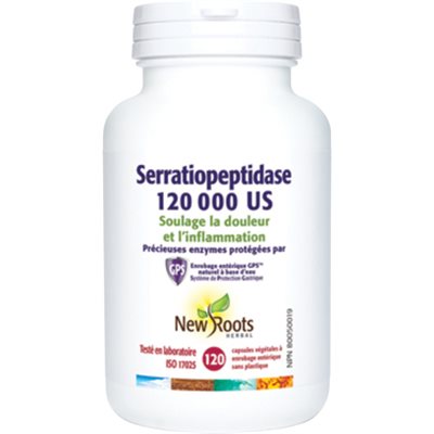 New Roots Serratiopeptidase 120Â 000Â US