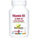 New Roots Vitamine D3 2,500 IU Extra puissant 360gels