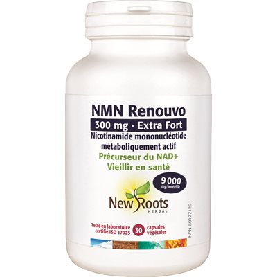 New Roots Herbal Nmn Renouvo 300 Mg · Extra Fort 30caps