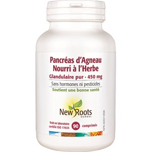 New Roots Herbal Pancreas D’Agneau Nourri À L’Herbe 90caps