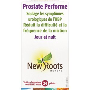 New Roots Herbal Prostate Performe 24gels