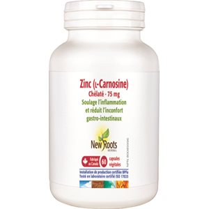New Roots Herbal Zinc (?-Carnosine) 60caps