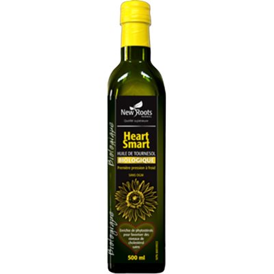 New Roots Heart Smart Huile de Tournesol Biologique