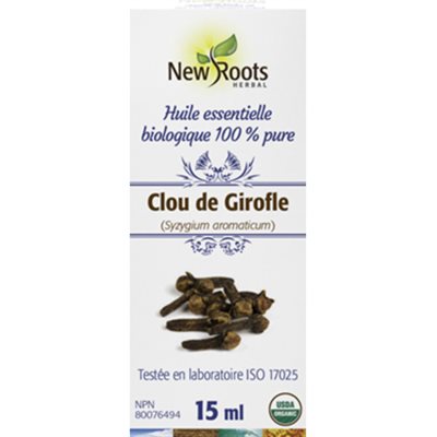 New Roots Huile Essentielle de Clou de Girofle