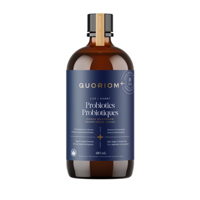Quoriom+ Probiotiques avec Champignon Chaga 480ml