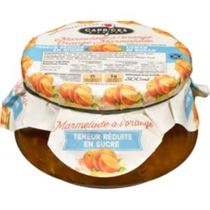 Tartinade Orange Marmelade Réduit En Sucre 300Ml