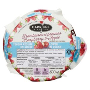 Raspberry & Apple Fruit Spread Lower In Sugar 300Ml