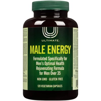 Ultimate Énergie masculine 120 capsules végétariennes