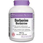 Preferred Nutrition Berberine  500 mg  180 Vegetarian Capsules