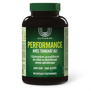 Ultimate® Performance With Tongkat Ali 180 Vegetarian Capsules