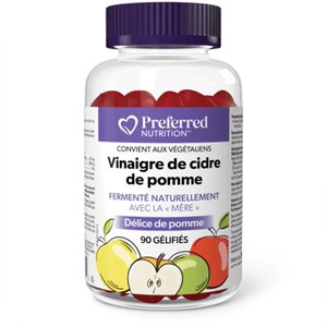 Preferred Nutrition Apple Cider Vinegar Gummies 90Un