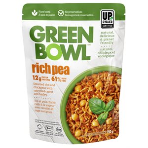 Green Bowl Richpea- Plats Prêts À Chauffer Végétal 250g