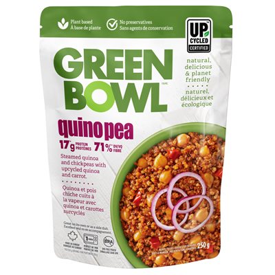 Green Bowl Quinopea-Plats Prêts À Chauffer Végétal 250g Green Bowl Quinopea-Plats Prêts À Chauffer Végétal 250g