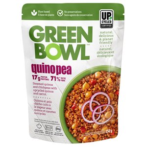 Green Bowl Quinopea-Plats Prêts À Chauffer Végétal 250g