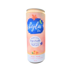 Lyla Tea – Peach Flavor (Can) 355 Ml