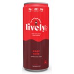 Lively Soda Prébiotique Cool Cola 355Ml
