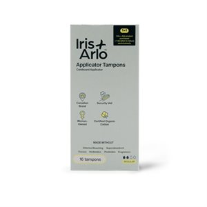 IRIS & ARLO REGULAR with APPLICATOR TAMPON 16un