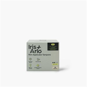 IRIS & ARLO REGULAR NON APPLICATOR TAMPON 18un