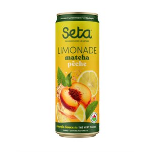 Seta Organic Limonade Matcha Pêche bio 355ml