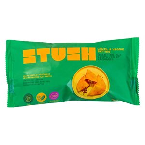 Stush Patties Galettes jamaicaines vegetalien lentilles et légumes 115g