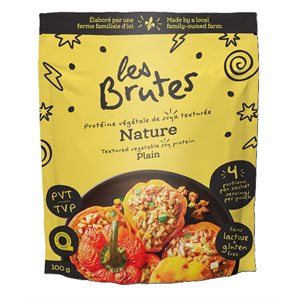 Les Brutes Textured Soy Protein – Original (100 g)