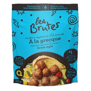 Les Brutes Textured Soy Protein – Greek Style (100 g)