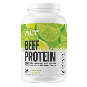 Alt Grass-Fed Beef Protein Isolate Lemon Lime 25 Servings