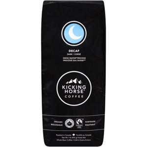 Kicking Horse Coffee Decaf Café à Grains Entiers Corsé 454 g