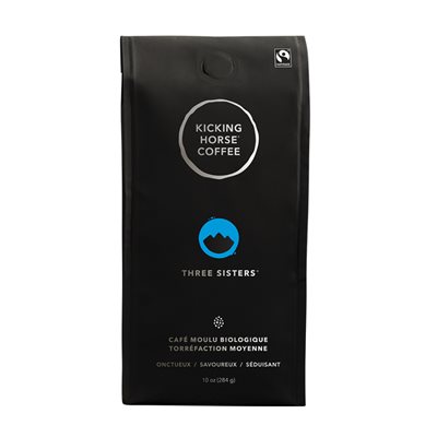 Kicking Horse Coffee Three Sisters Ground Coffee Medium 284 g 